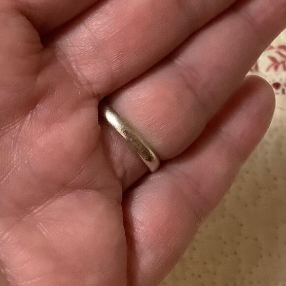 STERLING SILVER 925 RED CORAL WOMAN RING SIZE US 8​ - Picture 7 of 8